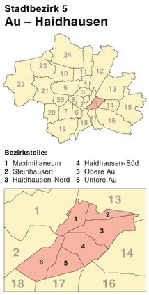 Schlüsseldienst für den Stadtbezirk 5 München-Au-Haidhausen - Türöffnung ohne Schäden - 24-h-Notrufnummer