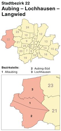 Schlüsseldienst in den Stadteilen München-Aubing-Lochhausen-Langwied