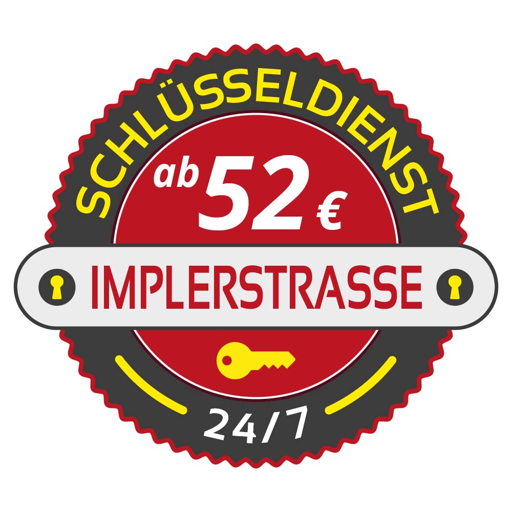 Schluesseldienst Muenchen implerstrasse mit Festpreis ab 52,- EUR