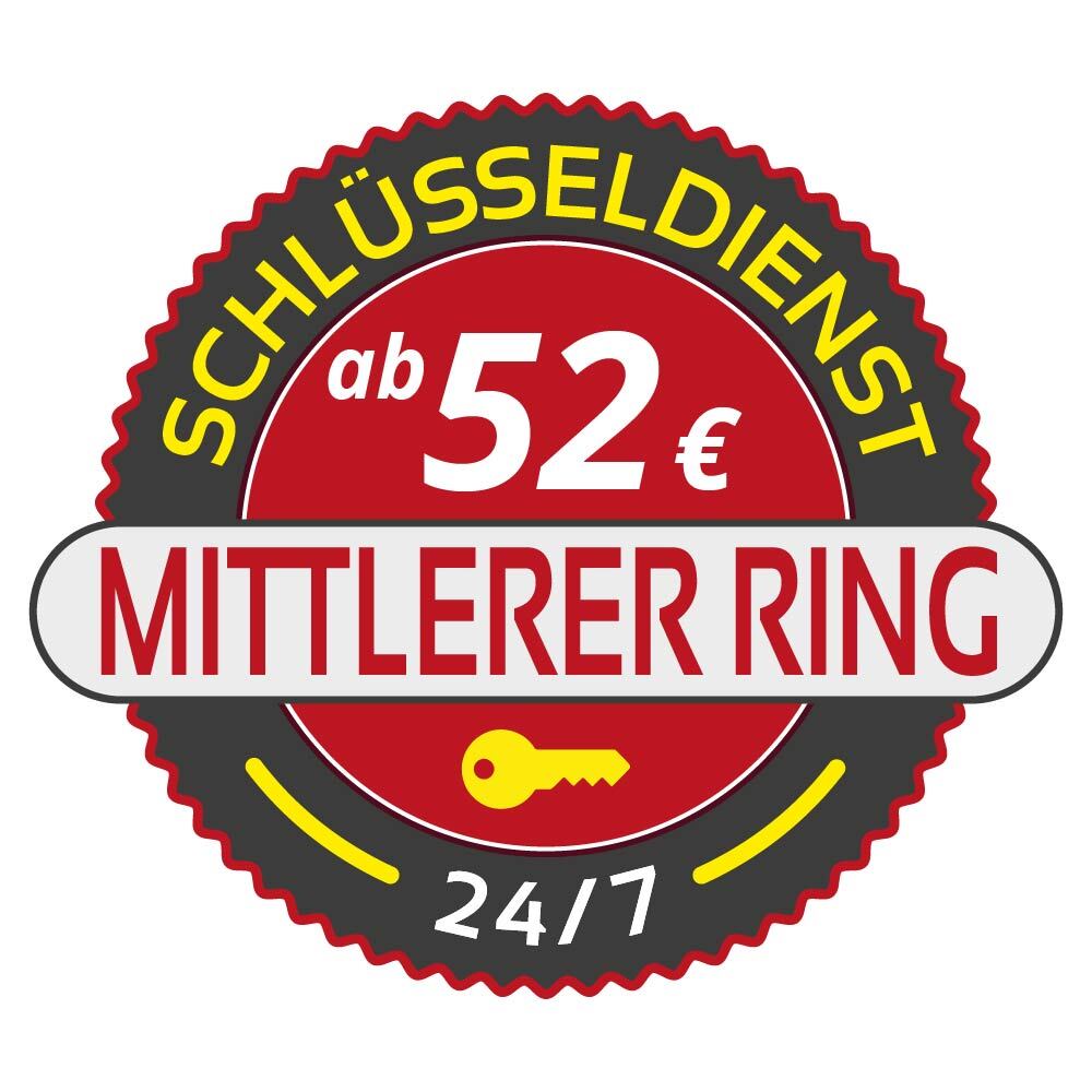 Schlüsseldienst München Mittlerer Ring mit Festpreis ab 52,- EUR